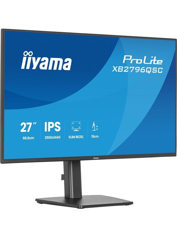 Iiyama ProLite LED-Monitor EEK E (A - G) 68.6cm (27 Zoll) 2560 x 1440 Pixel 16:9 4 ms IPS LED, Bild 3