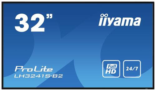 iiyama ProLite LH3241S-B2 80cm (31.5) FHD Digital Signage Monitor VGA/HDMI/RJ45