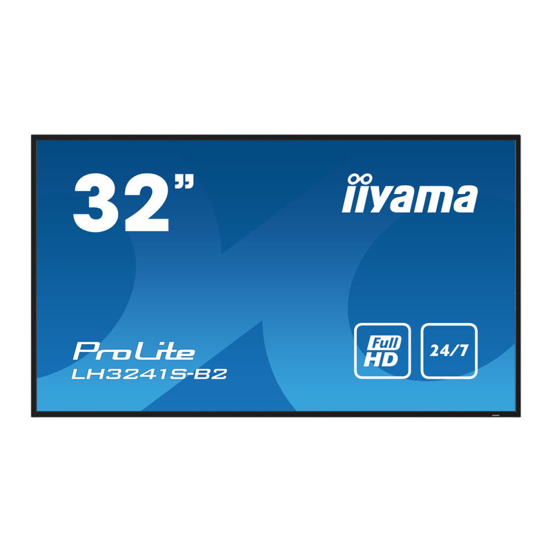 iiyama ProLite LH3241S-B2 80cm (31.5) FHD Digital Signage Monitor VGA/HDMI/RJ45, Bild 2