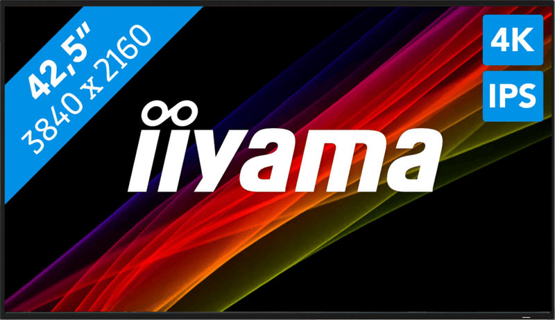 Iiyama ProLite LH4341UHS-B2 Digital Signage Display EEK: G (A - G) 108 cm 42.5 Zoll 3840 x 2160 Pixe