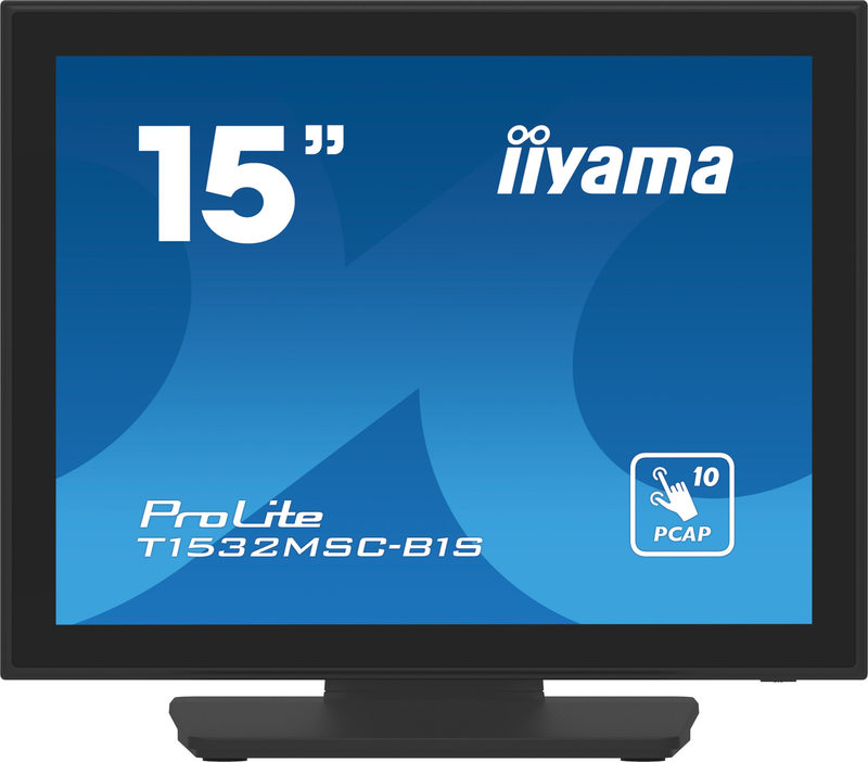 iiyama ProLite T1532MSC-B1S 15 Zoll XGA TN LED 4:3 60 Hz Multi Touch Monitor, Bild 2