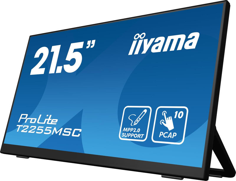 iiyama ProLite T2255MSC-B1 21.5 Zoll Full HD IPS LED 16:9 60 Hz Multi Touch Monitor, Bild 3