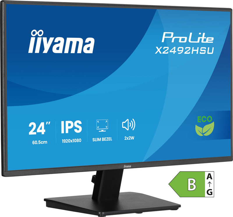 iiyama ProLite X2492HSU-B1 24 FHD IPS Green Choice 16:9 120 Hz Monitor, Bild 4