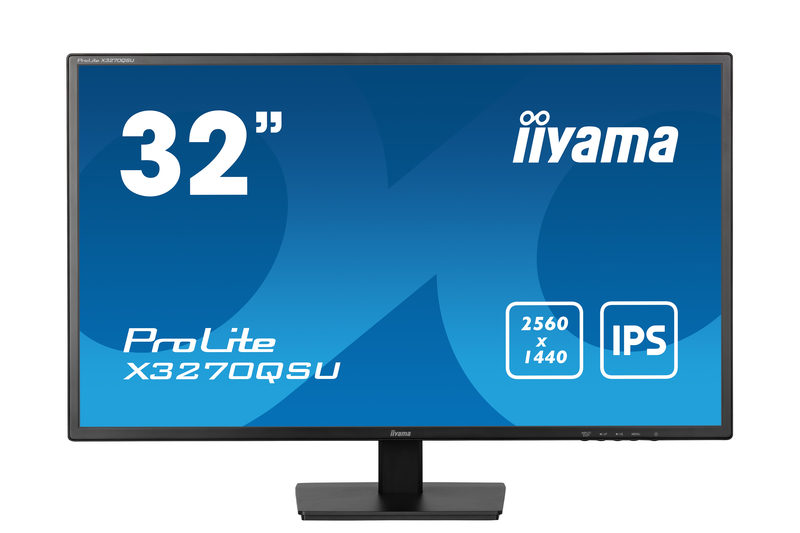 iiyama ProLite X3270QSU-B1 31.5 Zoll WQHD IPS LED 16:9 100 Hz Monitor