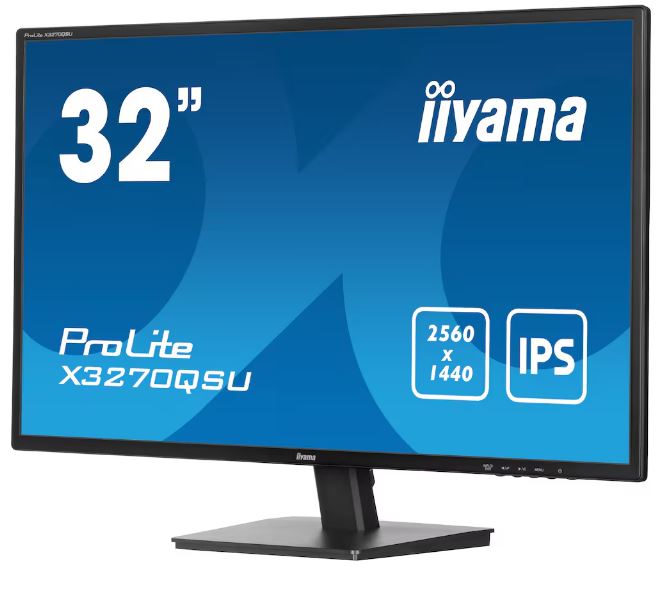 iiyama ProLite X3270QSU-B1 31.5 Zoll WQHD IPS LED 16:9 100 Hz Monitor, Bild 3