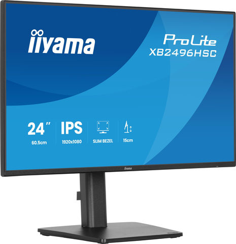iiyama ProLite XB2496HSC-B1 24 FHD IPS 16:9 144 Hz USB-C 65WPD Monitor