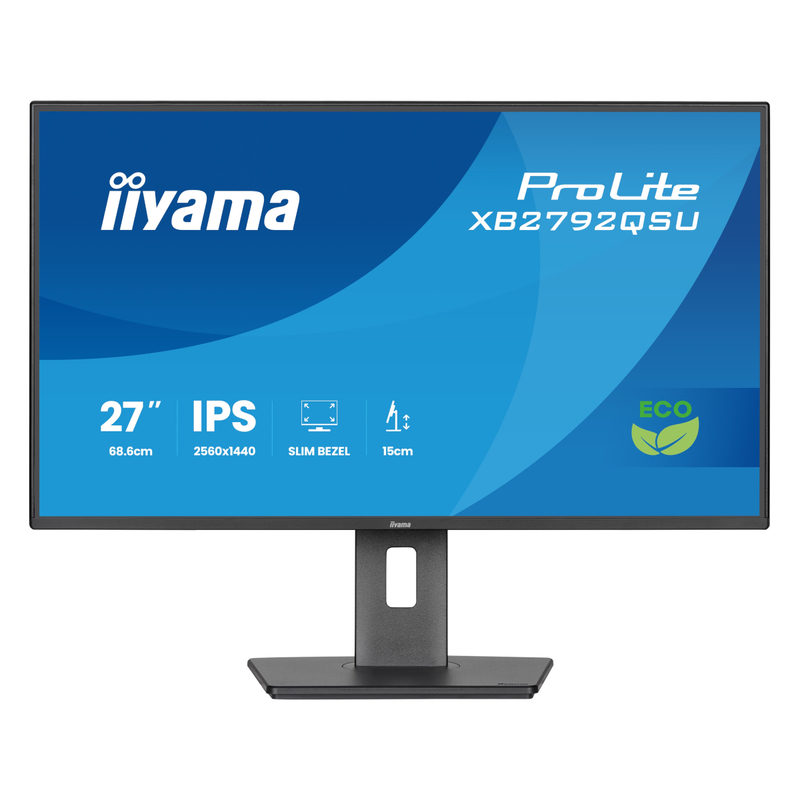 iiyama ProLite XB2792QSU-B1 27 Business QHD IPS Green Choice 16:9 120 Hz Monitor, Bild 2