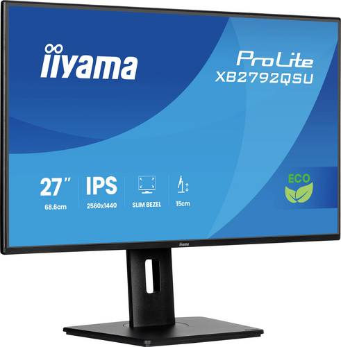 iiyama ProLite XB2792QSU-B1 27 Business QHD IPS Green Choice 16:9 120 Hz Monitor, Bild 3