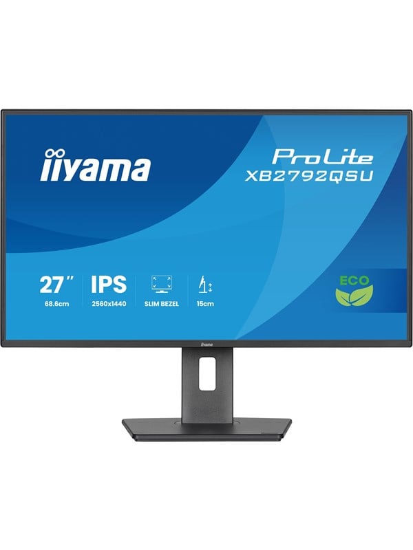 iiyama ProLite XB2792QSU-B1 27 Business QHD IPS Green Choice 16:9 120 Hz Monitor, Bild 4