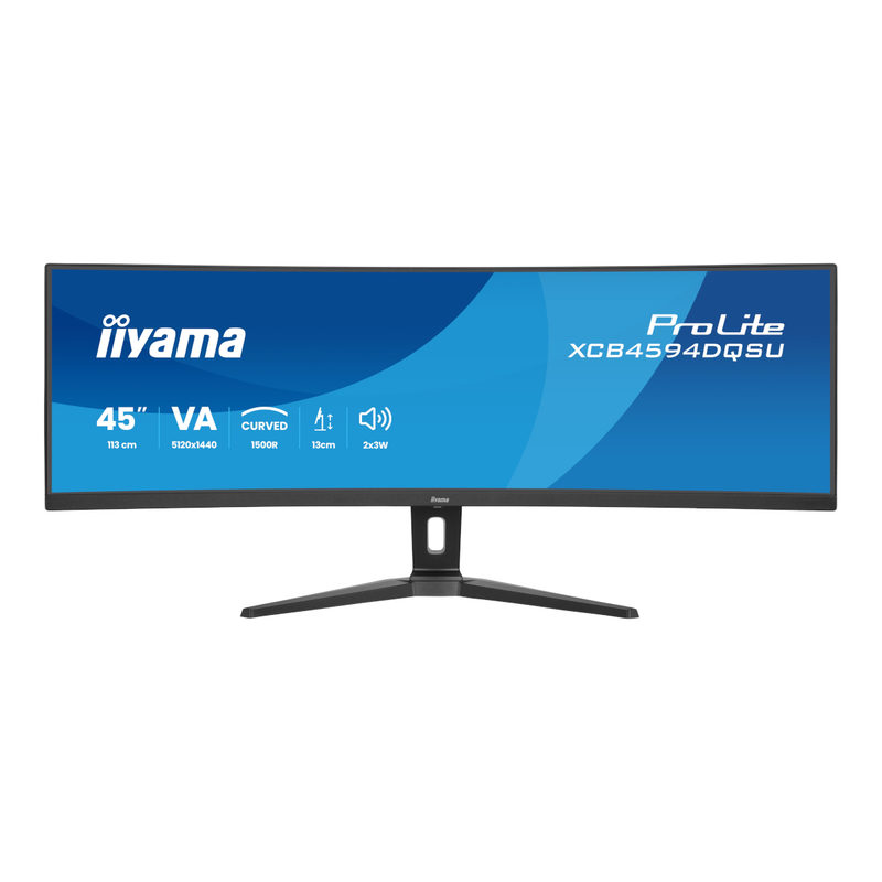 iiyama ProLite XCB4594DQSU-B1 113cm (44,5) 4K DQHD VA 32:9 75 Hz Monitor, Bild 2