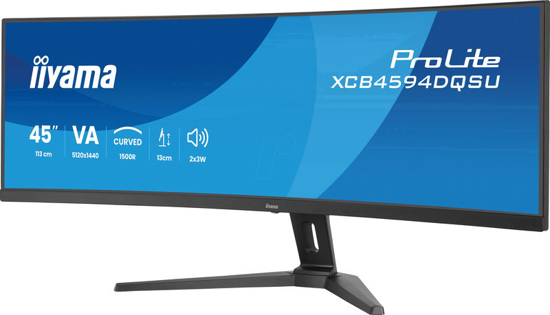 iiyama ProLite XCB4594DQSU-B1 113cm (44,5) 4K DQHD VA 32:9 75 Hz Monitor, Bild 3