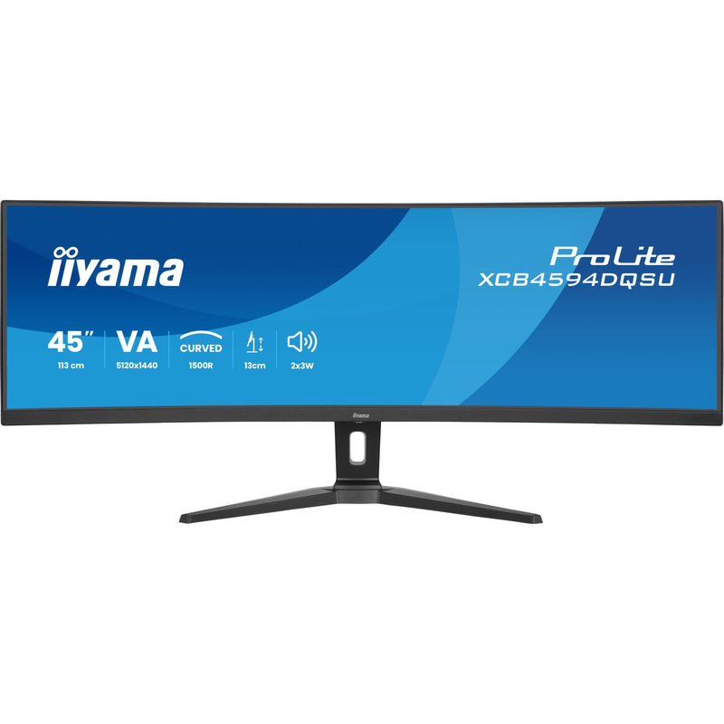iiyama ProLite XCB4594DQSU-B1 113cm (44,5) 4K DQHD VA 32:9 75 Hz Monitor, Bild 4