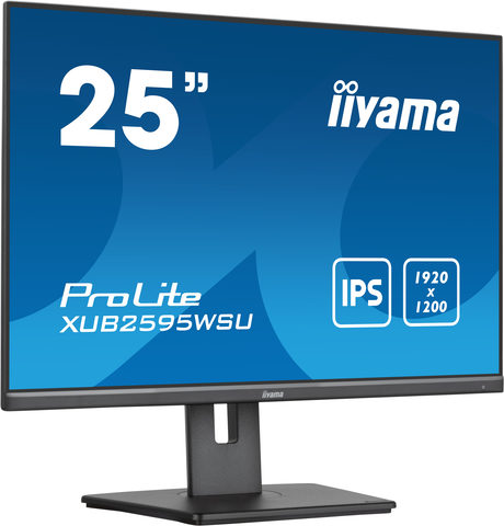 iiyama ProLite XUB2595WSU-B5 25 Zoll WUXGA IPS LED 16:10 75 Hz Office Monitor