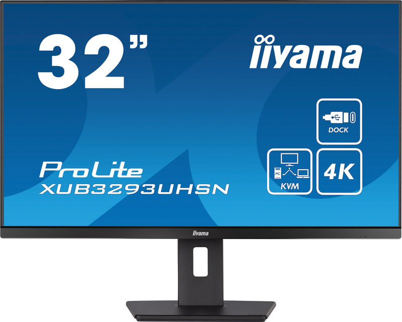 Iiyama ProLite XUB3293UHSN-B5 LED-Monitor EEK G (A - G) 80 cm (31.5 Zoll) 3840 x 2160 Pixel 16:9 4 m, Bild 4