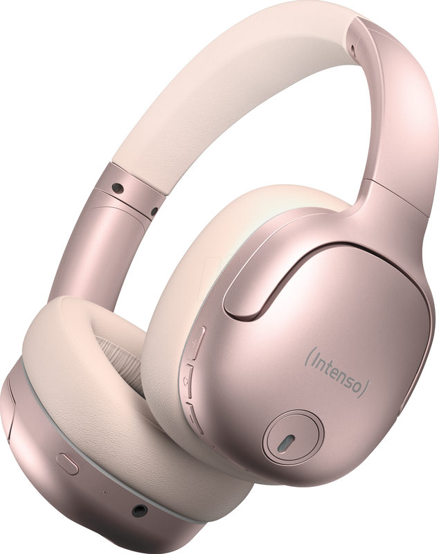 Intenso O400HA rose Over Ear Kopfhörer Rose Faltbar HiFi, Bild 3