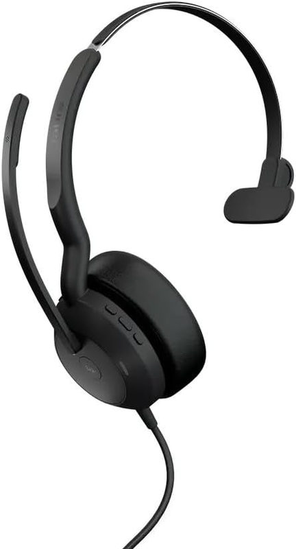 Jabra Evolve2 50 UC Stereo kabelgebunden Headset schwarz USB-A/C, Bild 4