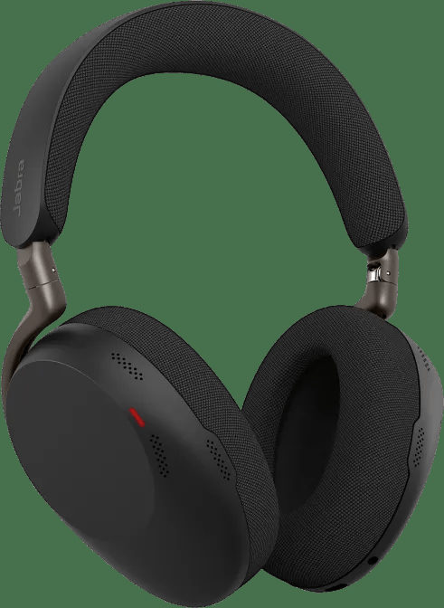 Jabra Evolve3 85 MS Schwarz Kabelloses Bluetooth-Headset inkl. USB-C Dongle, ANC (Aktive Geräuchunterdrückung)