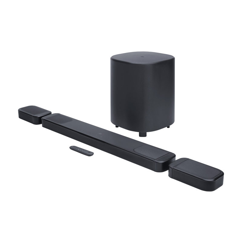 JBL Bar 1000 Mk.2 7.1.4-Kanal Surround Soundbar mit kabellosem Subwoofer Schwarz