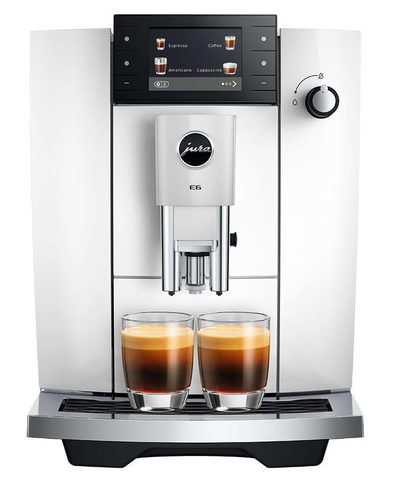 JURA E6 Piano White (ED) Kaffeevollautomat