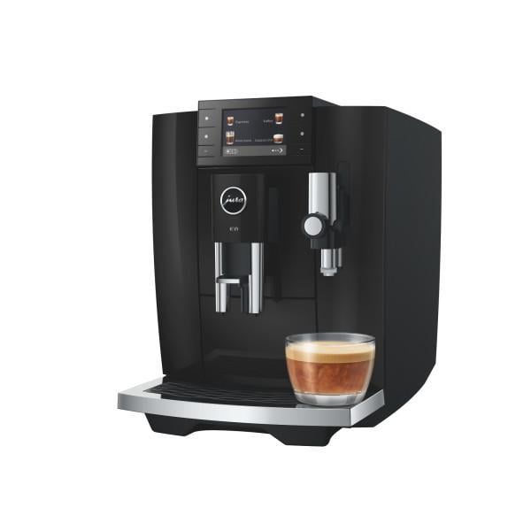 E8 Kaffee-Vollautomat piano black (ED), Latte Macchiato/Cappuccino, 15 bar, 1,9 l, schwarz, Apps ladbar, Bild 3