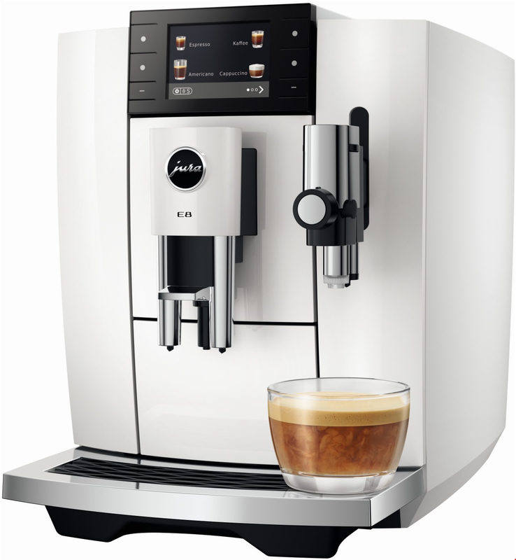 JURA E8 Piano White 15474 (ED) Kaffeevollautomat 2025