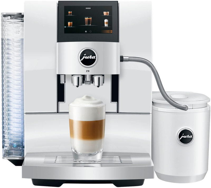 JURA Kaffeevollautomat 15410 Z10 Diamond White (EA) 51 Spezialitäten, Touch, Light & Cold Brew
