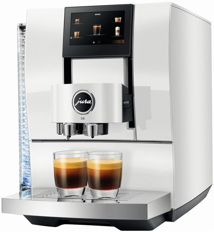 JURA Kaffeevollautomat 15410 Z10 Diamond White (EA) 51 Spezialitäten, Touch, Light & Cold Brew, Bild 3
