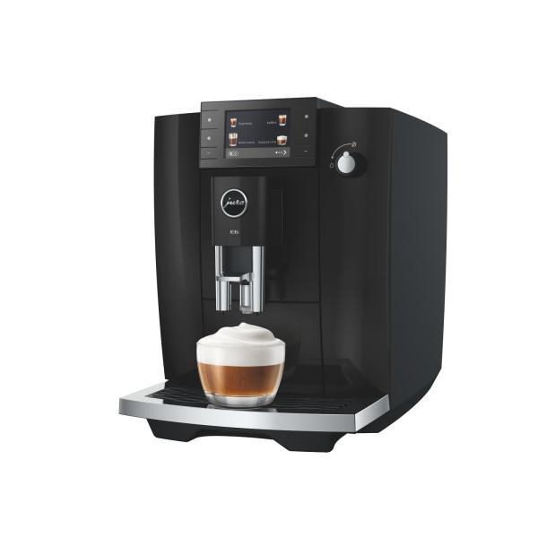 JURA Kaffeevollautomat 15642 E6 (ED), Piano Black 17 Spezialitäten, Hot&Light Brew, Energiesparmodus, Bild 2