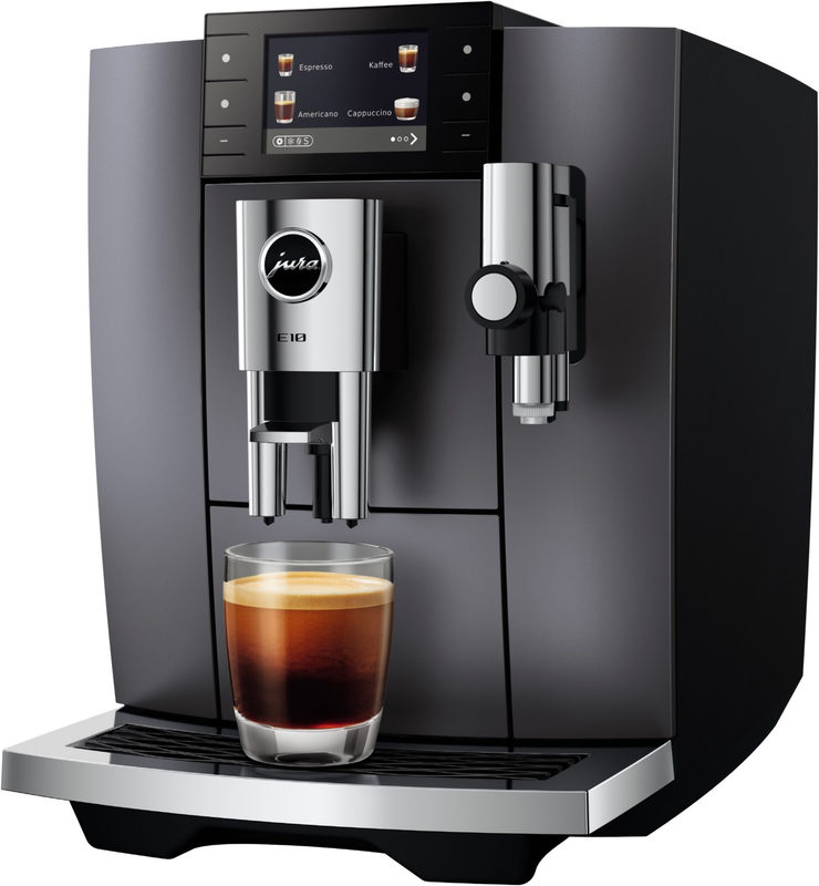 JURA Kaffeevollautomat 15743 E10 (EA), Onyx Grey 36 Spezialitäten, Light & Cold Brew & Sweet Foam, Bild 3