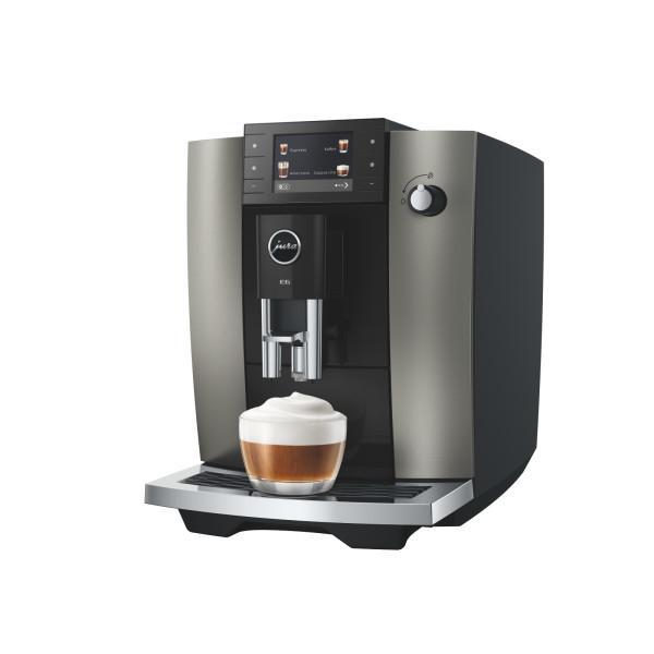 JURA Kaffeevollautomat 15828 E6 (ED), Dark Inox 17 Spezialitäten, Hot&Light Brew, Energiesparmodus, Bild 2