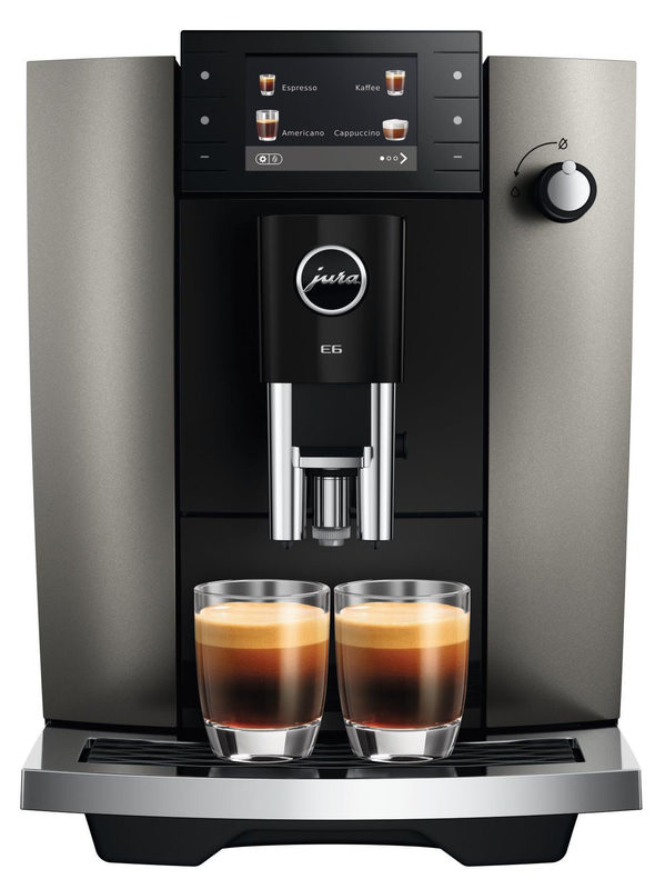 JURA Kaffeevollautomat 15828 E6 (ED), Dark Inox 17 Spezialitäten, Hot&Light Brew, Energiesparmodus, Bild 3