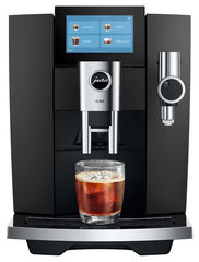 JURA S10 (EA) Kaffeevollautomat, 51 Spezialitäten, 4,3-Touchscreen, WiFi, Sweet Foam, Obsidian Black