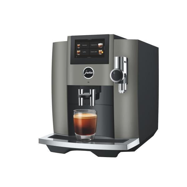 S8 (EB) Kaffee-Vollautomat Dark Inox, Latte Macchiato/Cappuccino, 15 bar, 1,9 l, edelstahl, Apps ladbar, Bild 2