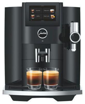 S8 Kaffee-Vollautomat Piano Black (EB), Latte Macchiato/Cappuccino, 15 bar, 1,9 l, schwarz, Apps ladbar, Bild 4