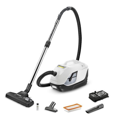 Kärcher Bodenstaubsauger, beutelloser Betrieb, 650 Watt, max. 2 l Behältervolumen, 10,2m Aktionsradius