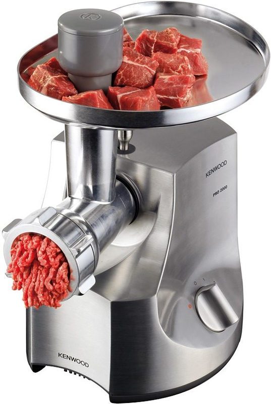 Kenwood MG700 Pro 2000 Excel - Fleischwolf - 2000 W - Silber, Bild 2