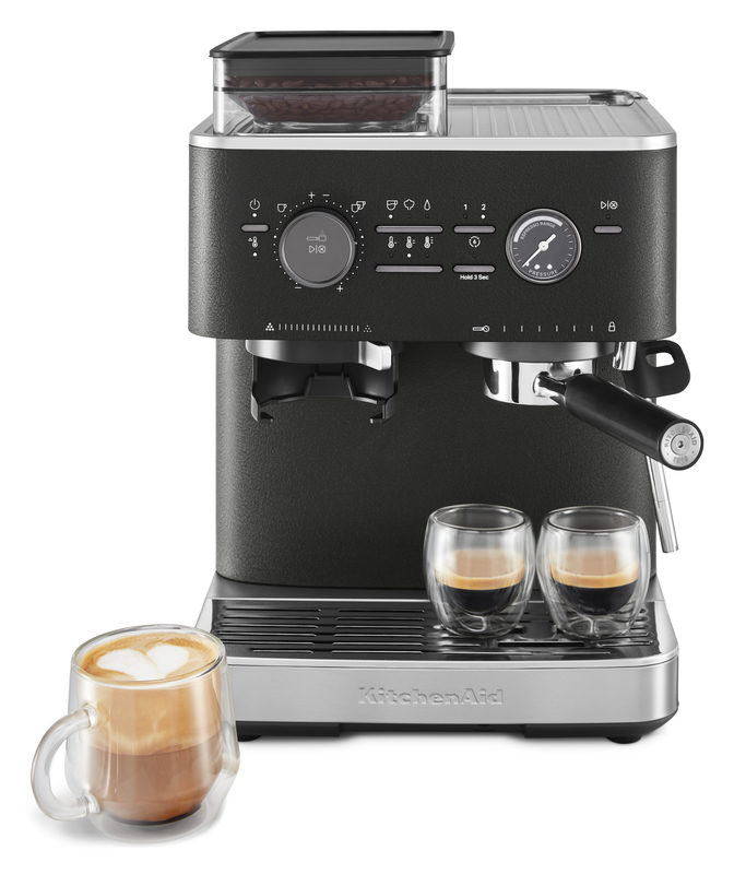 KitchenAid 5KES6551EBK, Gusseisen Schwarz Halbautom. Espressomaschine mit Mühle ARTISAN, Bild 2