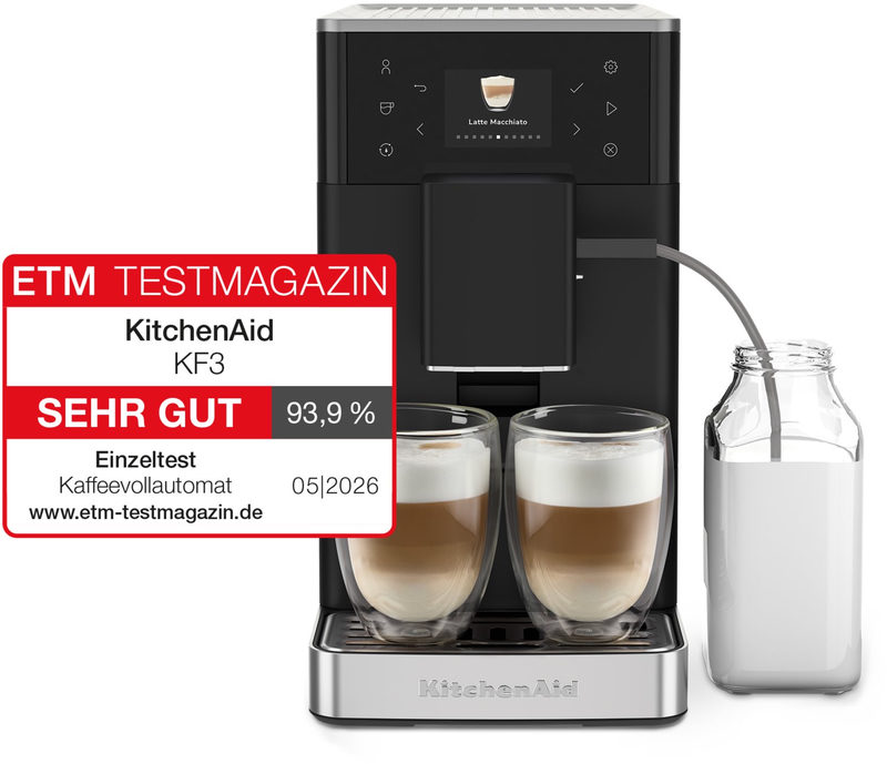 5KES8453EBM Kaffee-Vollautomat mattschwarz, 15 bar, 1,8 l