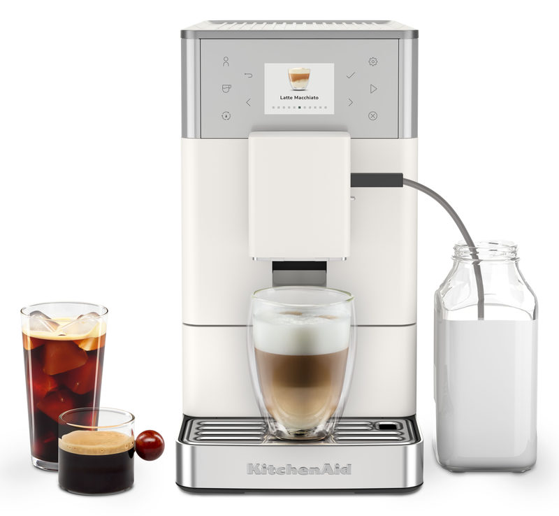 5KES8453EPL Kaffee-Vollautomat porcelain white, 15 bar, 1,8 l, Bild 3