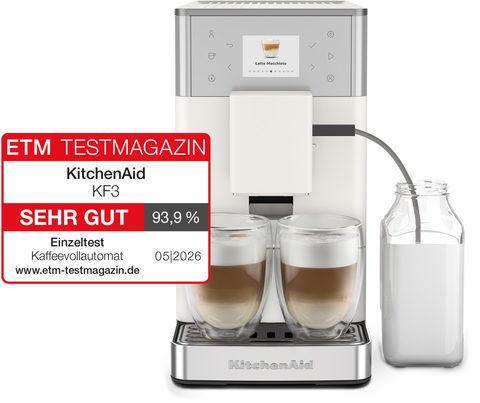 5KES8453EPL Kaffee-Vollautomat porcelain white, 15 bar, 1,8 l