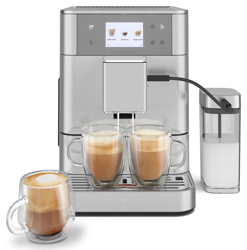 KitchenAid 5KES8557ESX, Edelstahl Kaffeevollautomat KF7