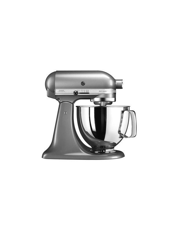 Kitchenaid 5ksm125ecu Artisan Küchenmaschine Grau Silber
