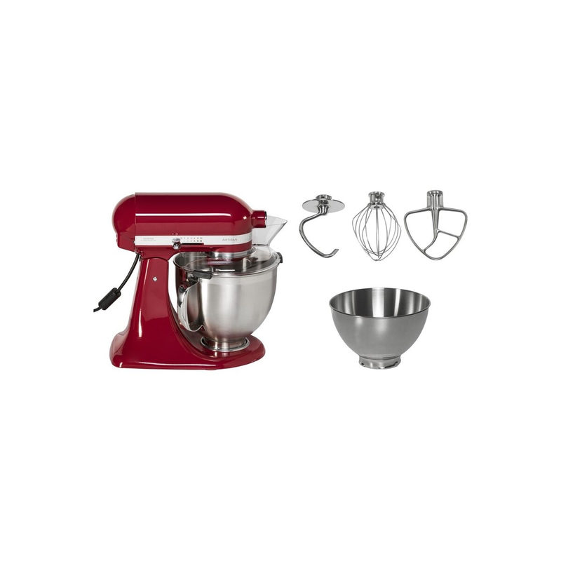 Kitchenaid 5ksm185pseer Küchenmaschine Rot Empire 4,8 L, Bild 4