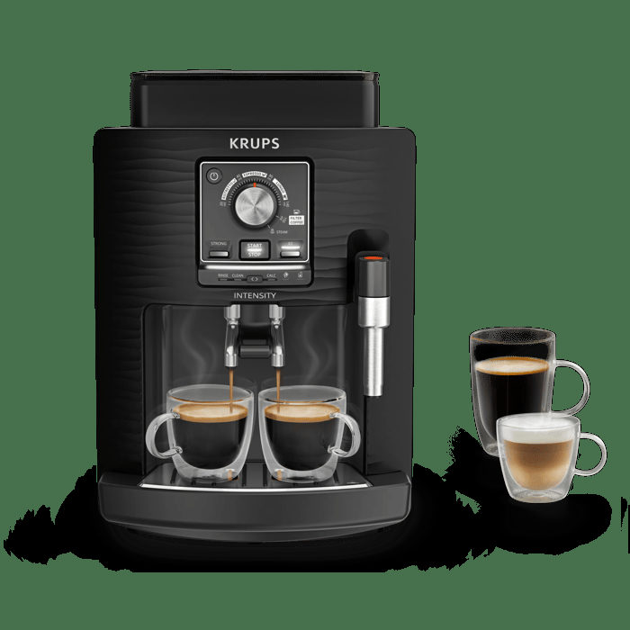 Krups EA5008E0 Kaffeevollautomat Schwarz, Bild 2