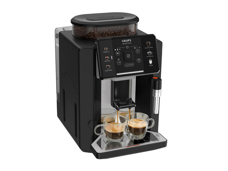 EA910A Sensation C90 Kaffee-Vollautomat, Stahl-Kegel-Mahlwerk, 15 bar, 1,7 l