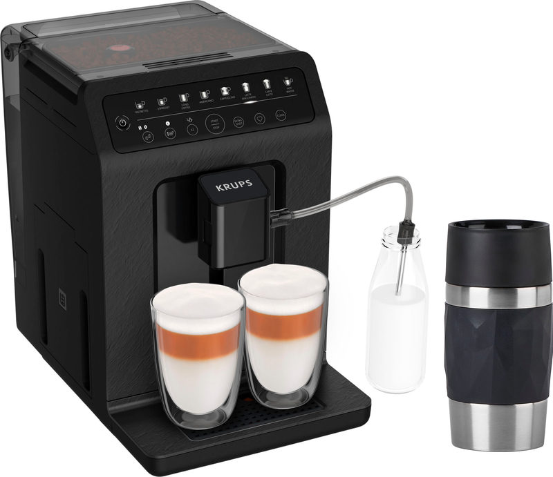 KRUPS Evidence EA897B ECOdesign Kaffeevollautomat schwarz
