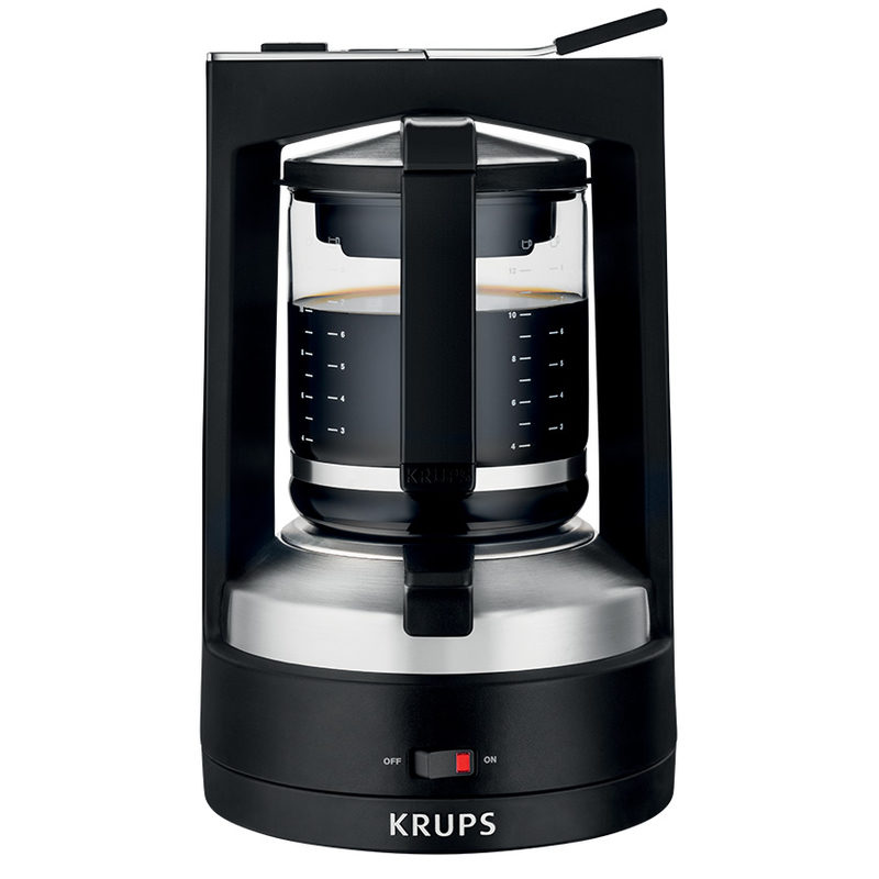 Krups Filterkaffeemaschine KM4689 T8 1 l Kaffeekanne Permanentfilter mit Druckbrühsystem, Bild 5