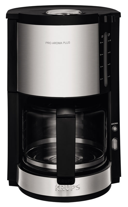 KRUPS Filterkaffeemaschine ProAroma Plus KM3210, schwarz/silber, Bild 4