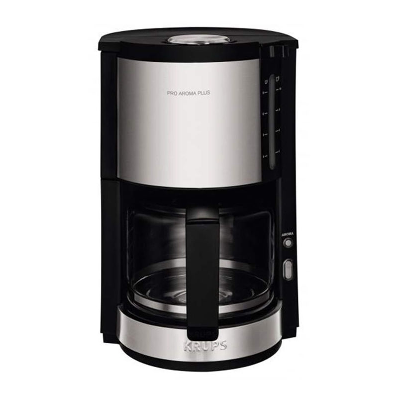 KRUPS Filterkaffeemaschine ProAroma Plus KM3210, schwarz/silber, Bild 5