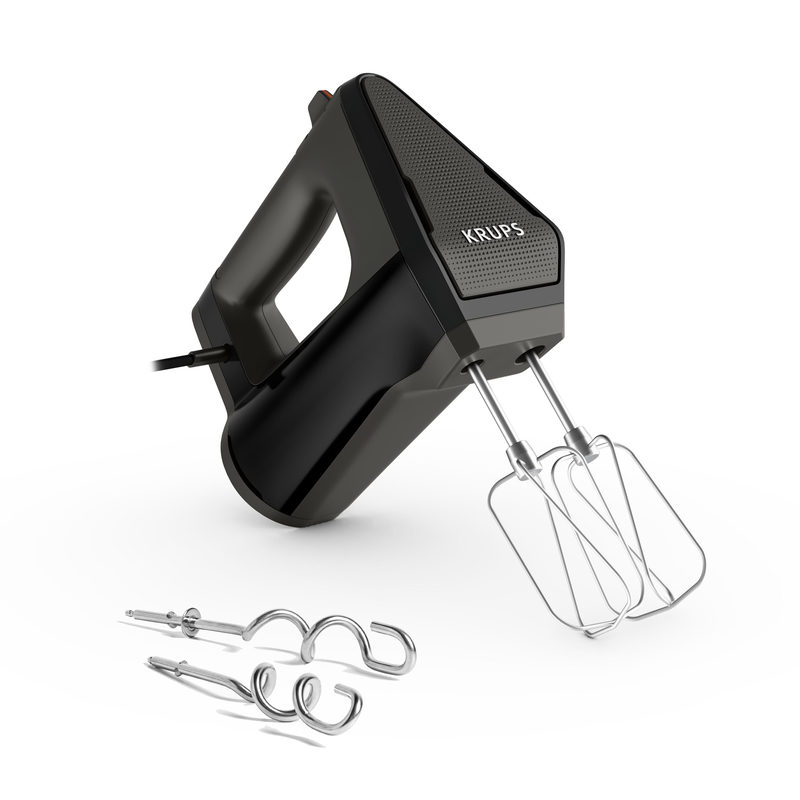 Krups Handmixer GN6028 3MIX 6000, Soft-Touch-Griff, langes Kabel 600 W, Bild 2
